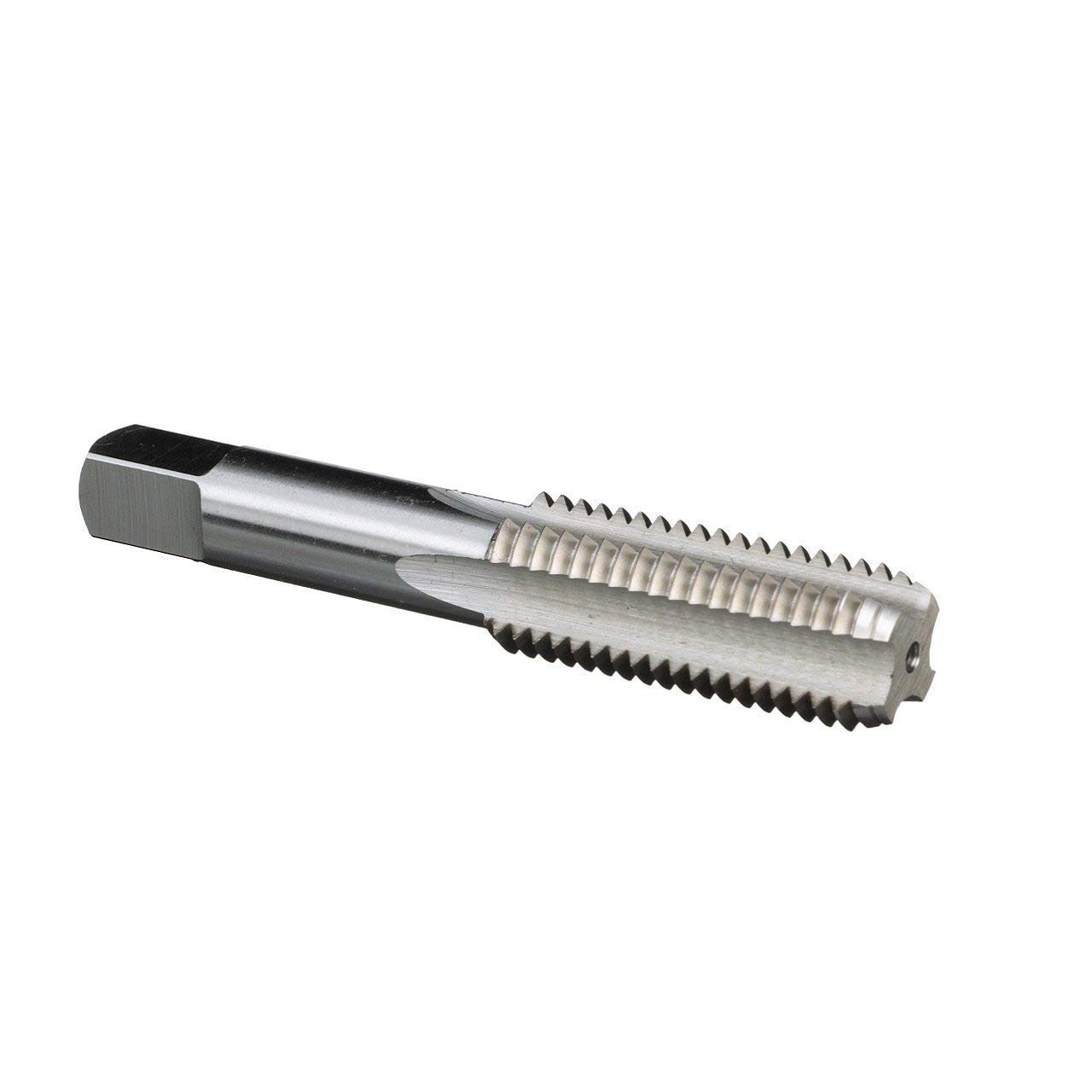 Drill America serie TA macho de roscar manual de acero de alta velocidad (#0-80 – 1-12″, m3 – m24, ajuste, conecte, llegue hasta el fondo y
