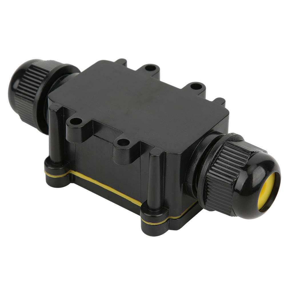 Protección de línea de cable subterráneo, caja de conexiones IP68, conector de protección de línea de cable subterráneo de 2 vías, tamaño de junta