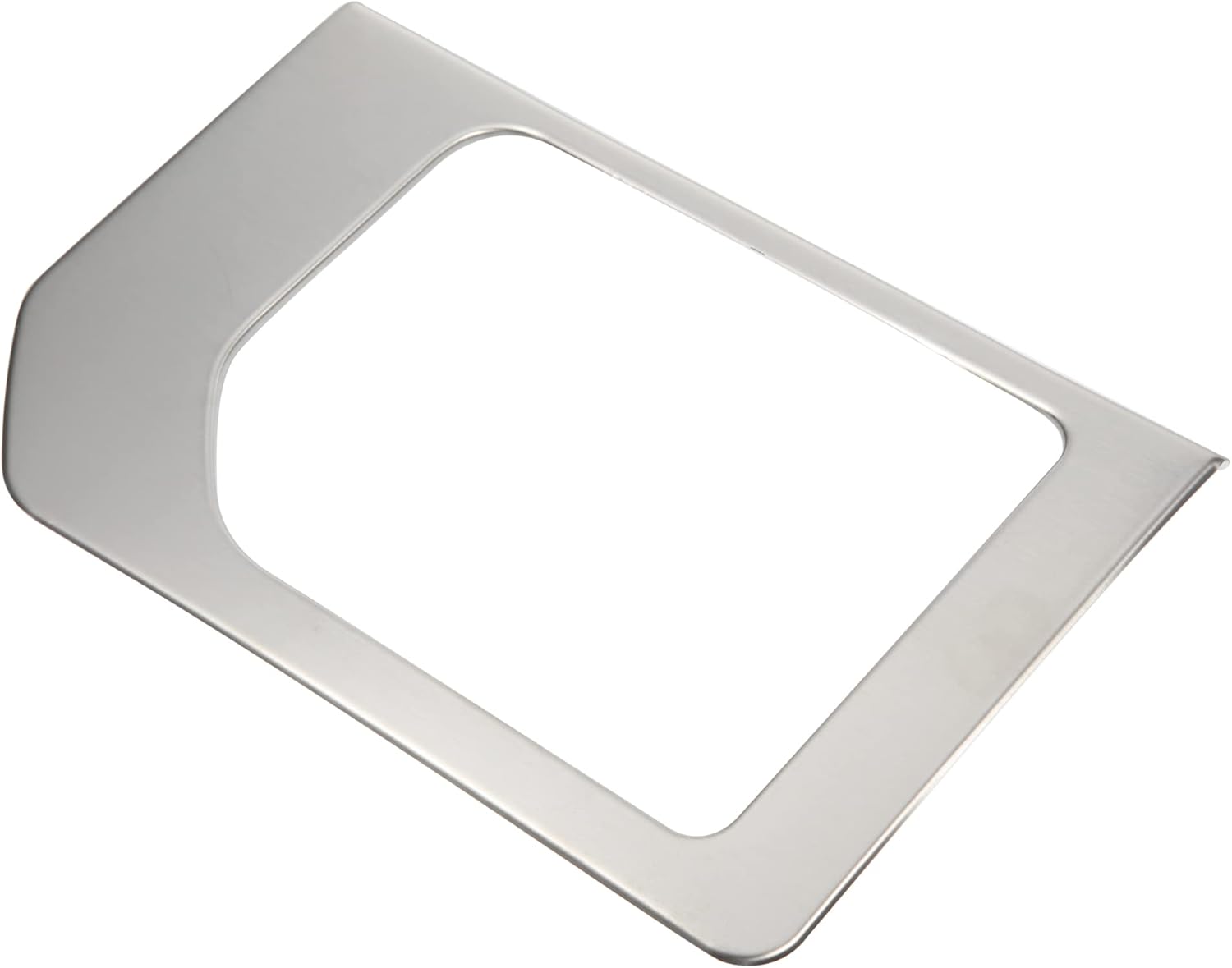 A ABSOPRO Adhesivo para marco de palanca de cambios central para Toyota Tundra 2014 2015 2016 2017 2018 2019 2020 2021 acero inoxidable tono plateado