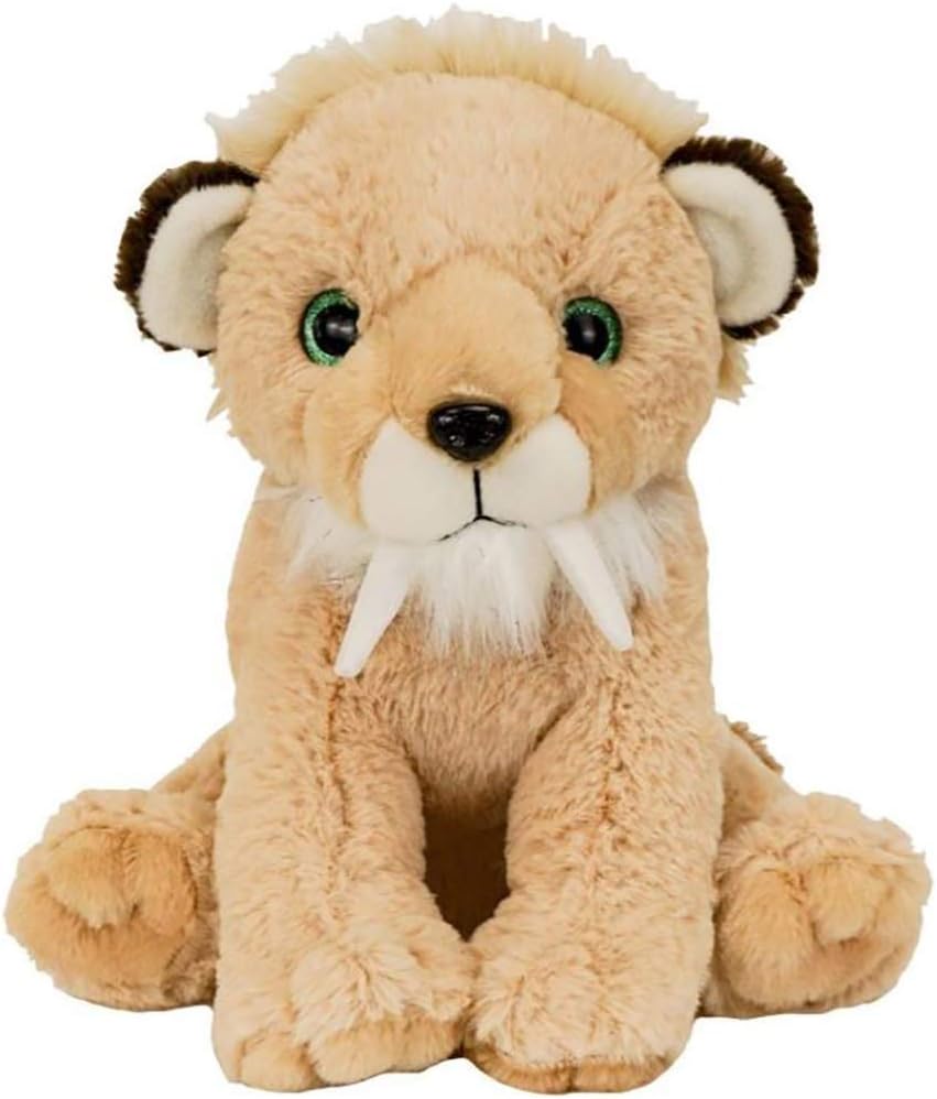Sammy The Sabertooth, peluche suave de 16 pulgadas. Los rellenamos, los amas.