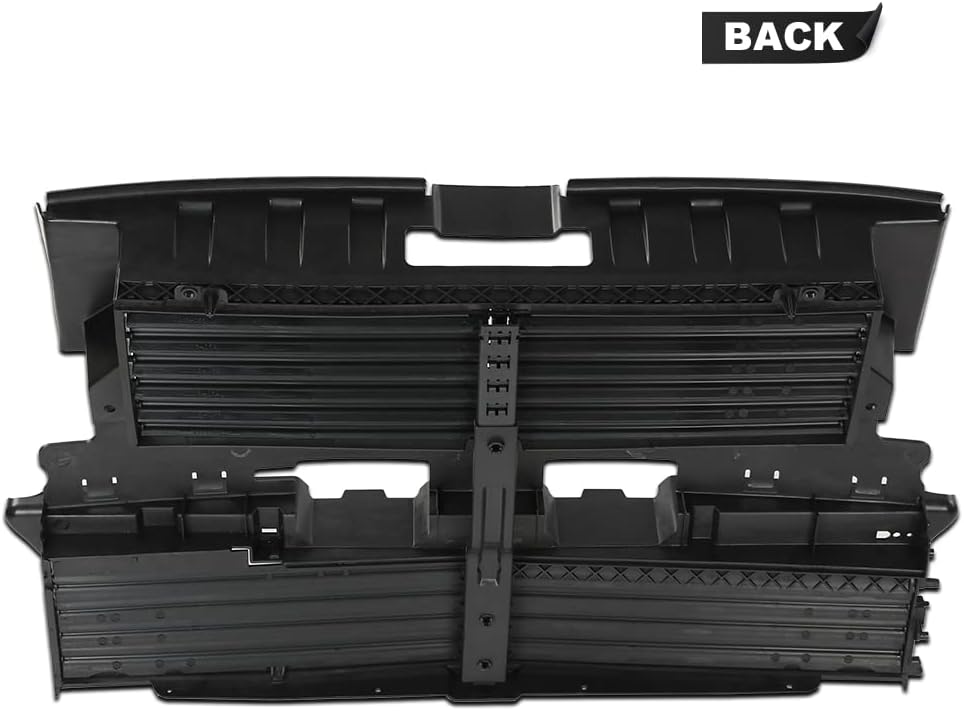 G-PLUS Parrilla delantera para radiador compatible con Ford Fusion 2013-2016 parrilla delantera parrilla capó rejilla obturador automotriz interior