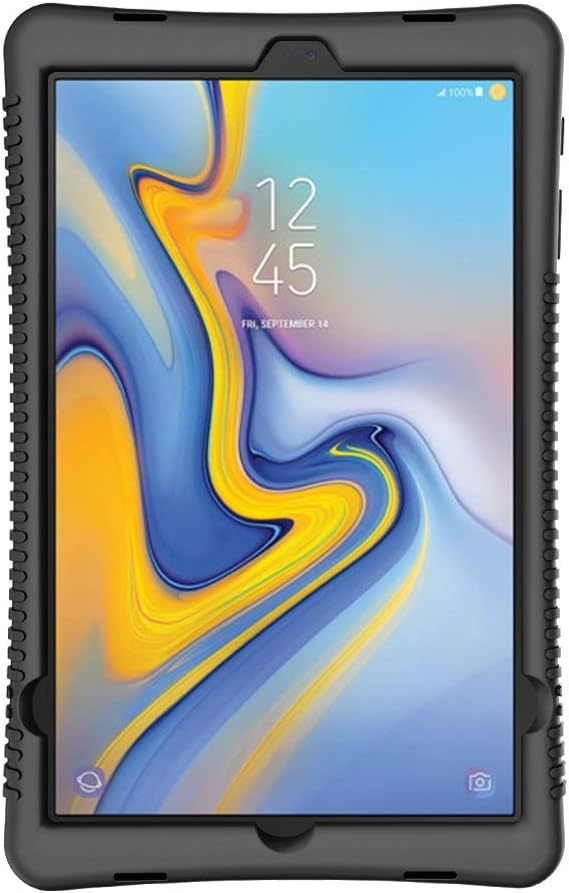 Fintie Funda de silicona para Samsung Galaxy Tab A 10.5 2018 Modelo SM-T590T595T597, Serie Honey Peine Kids Friendly Funda protectora ligera a