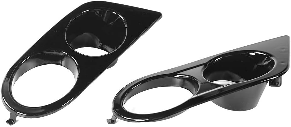 2 unids parachoques delantero Foglight cubierta doble agujeros coche accesorio apto para E46 M3 2126 parachoques antiniebla cubierta delantera de