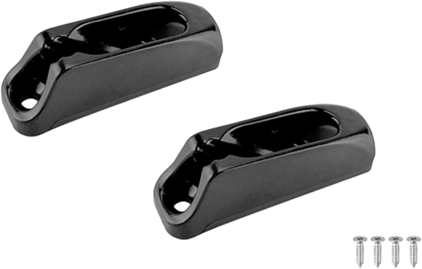 COOLHOOD Tensor de cordón de nailon para tacos de almeja para corredor de barco, cuerda autobloqueante, canoa, kayak, surf, accesorios marinos