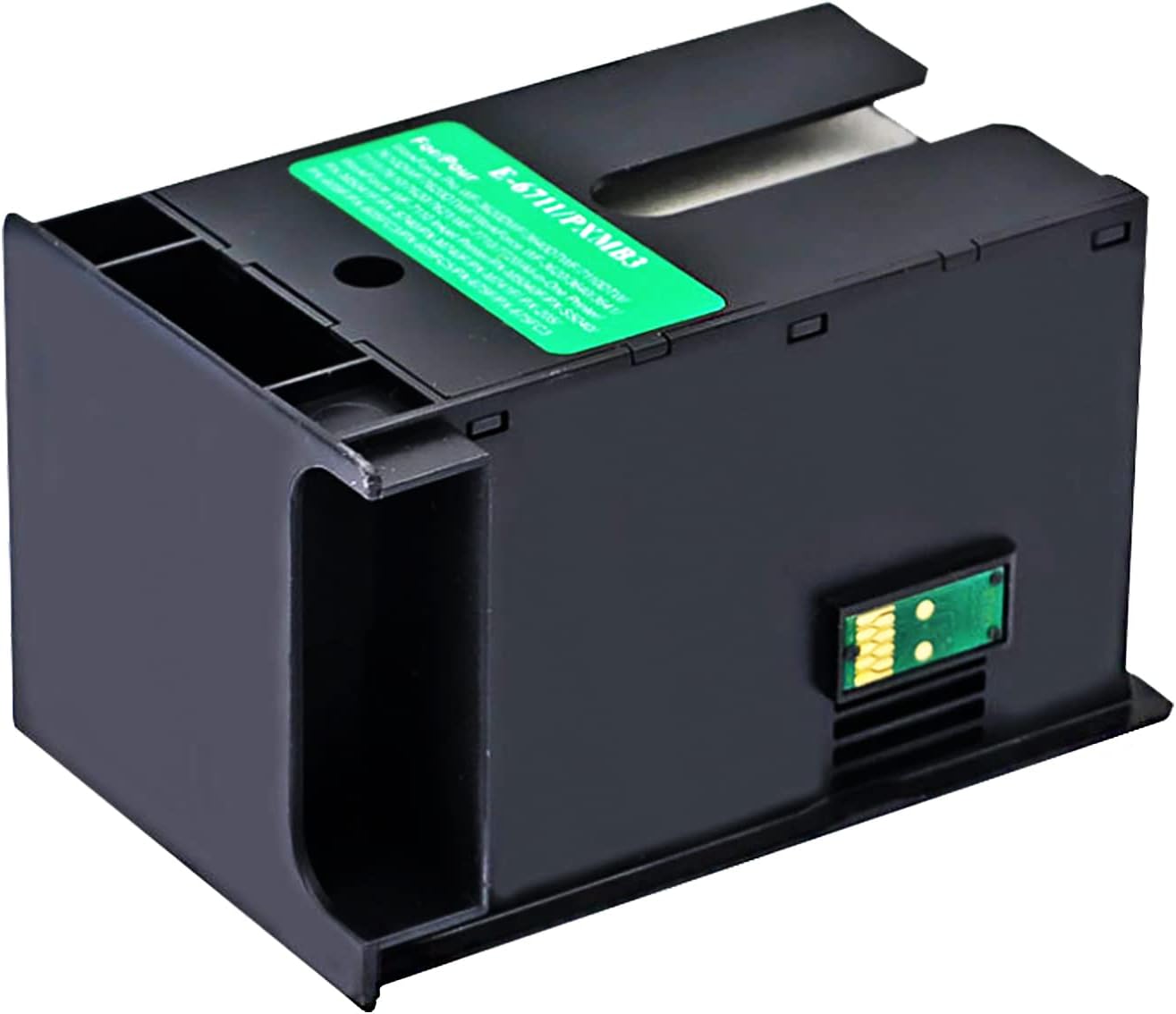 F-INK Caja de mantenimiento de tinta T6711 remanufacturada compatible con Workforce WF3520 WF3540 WF3620 WF7110 WF7210 WF7510 WF7610 WF7620 WF7710