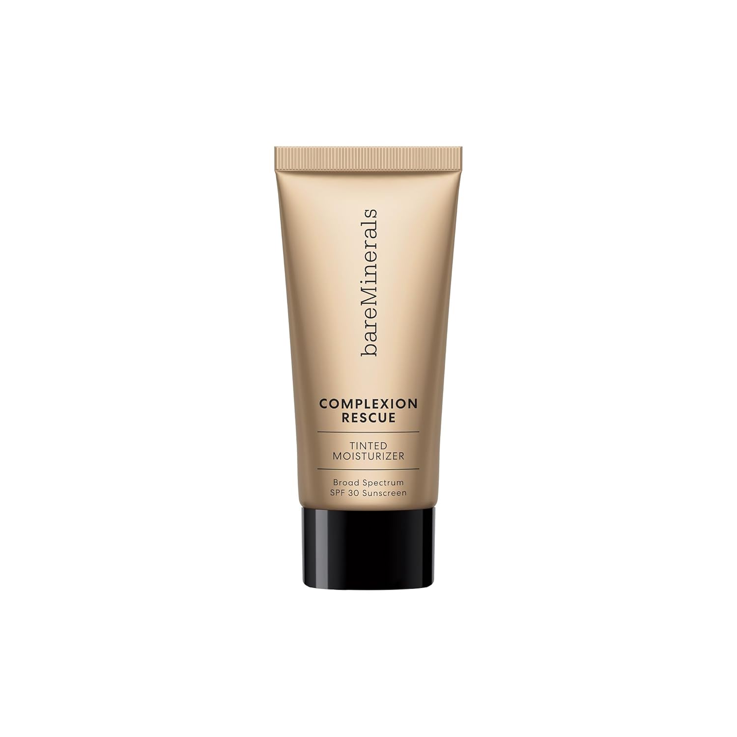 bareMinerals Complexion Rescue – Hidratante tintado para rostro con SPF 30 + ácido hialurónico, protector solar mineral tintado hidratante para