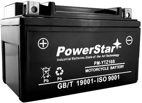 PowerStar Batería SLA PM-YTZ10S para Honda CBR 1000 RR F4i CB900F 2004-2007