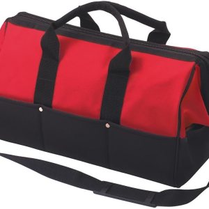 48-55-3530 para Milwaukee Bolsa de contratista de correa de hombro de doble manija resistente al agua de 24.5 pulgadas 48-55-3530 para Milwaukee Bolsa de contratista de correa de hombro de doble manija resistente al agua de 24.5 pulgadas