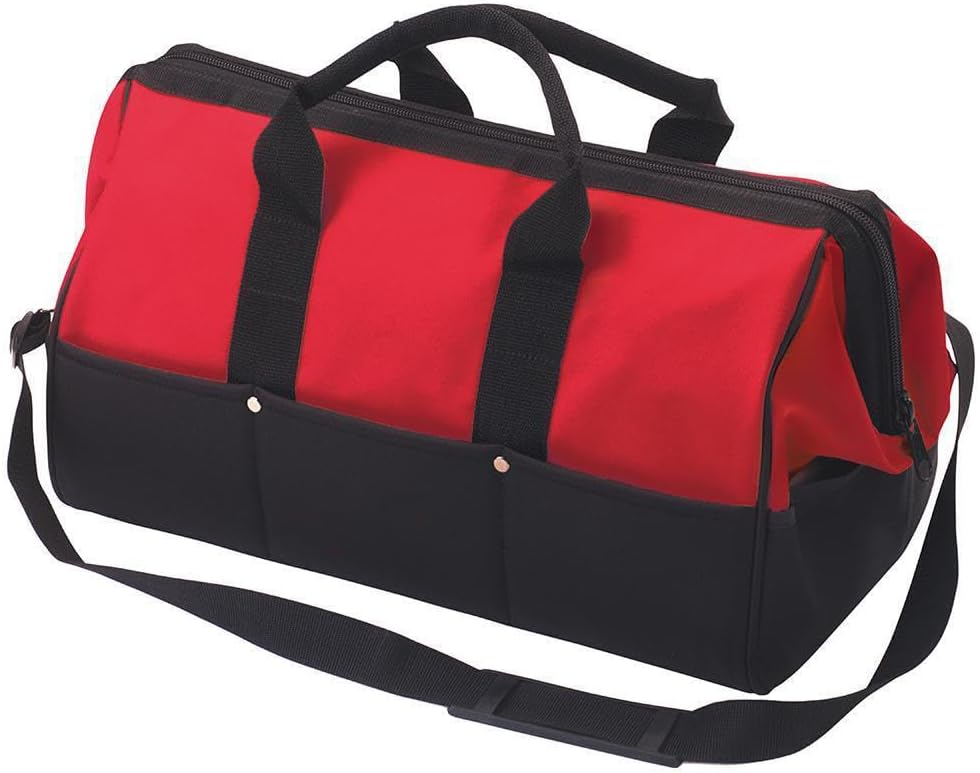 48-55-3530 para Milwaukee Bolsa de contratista de correa de hombro de doble manija resistente al agua de 24.5 pulgadas