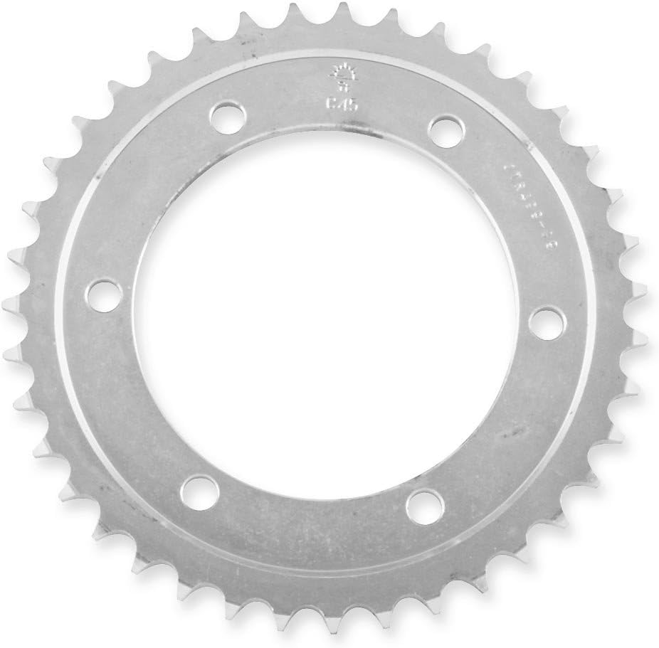 JT piñón trasero de acero (42055T) (estándar) compatible con 07-19 Honda CRF150R
