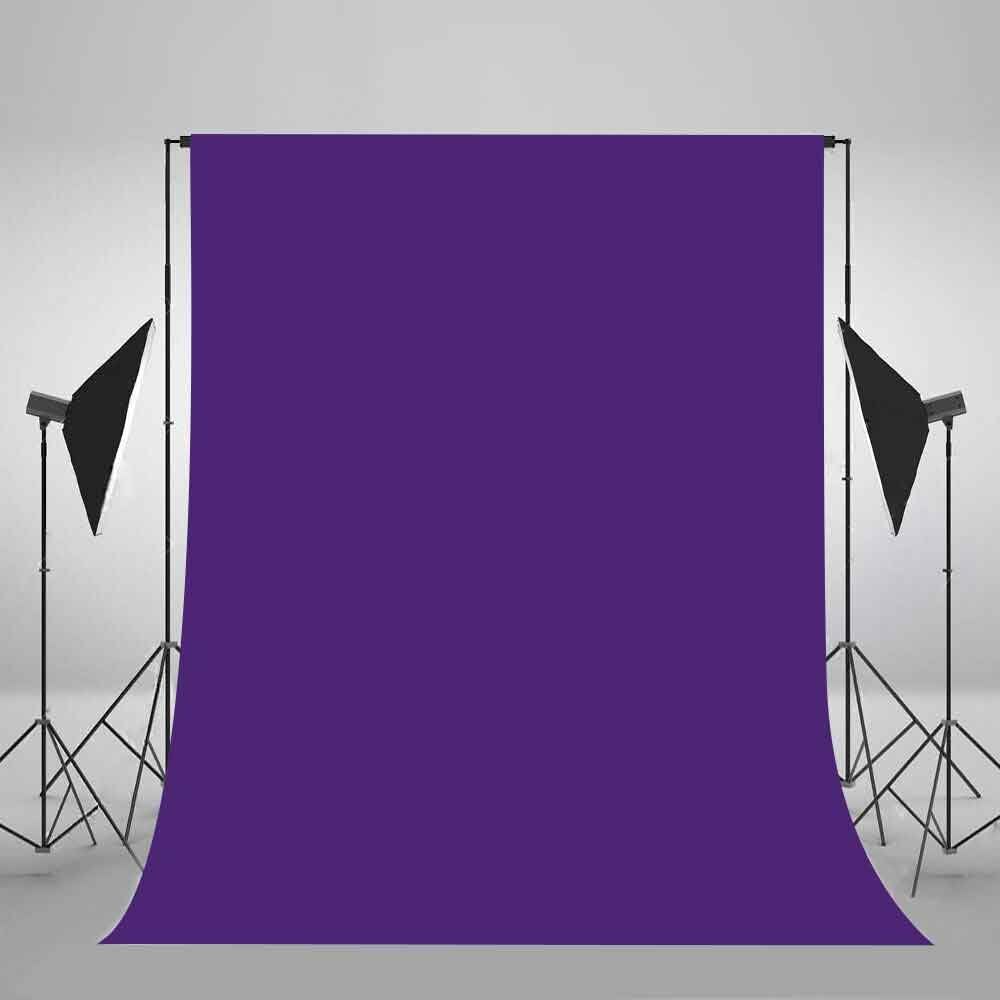 Telón de fondo de tela no tejida de 5x7ft Ultra Violeta Simple Moda Fotografía Fondo de estudio Accesorios de cabina de fotos Telón de fondo SZWMT001