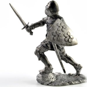 Bohemia Knight, 14th century Escultura de metal. Colección 54mm (escala 132) Figura en miniatura. Tin Toy Soldiers Bohemia Knight, 14th century Escultura de metal. Colección 54mm (escala 132) Figura en miniatura. Tin Toy Soldiers