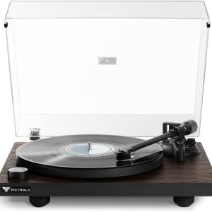 Victrola Premiere T1 Turntable – Elegante reproductor de discos de vinilo moderno, 33-13 y 45 RPM discos de vinilo y LPs, Bluetooth 5.0 integrado, Victrola Premiere T1 Turntable – Elegante reproductor de discos de vinilo moderno, 33-13 y 45 RPM discos de vinilo y LPs, Bluetooth 5.0 integrado,