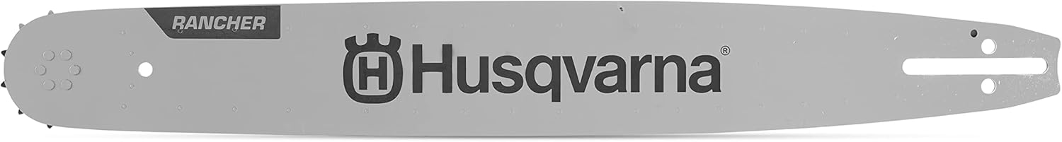 Husqvarna Barra de motosierra Rancher de 18 pulgadas, paso de 38 pulgadas, calibre 0.050 pulgadas, 68 eslabones de transmisión, accesorios para