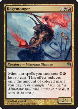 Magic The Gathering – Ragemonger (153165) – Nacido de los dioses