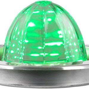 GG Grand General 81918 verdeclaro clásico sandía 18 LED luz con acero inoxidable brida montaje bisel GG Grand General 81918 verdeclaro clásico sandía 18 LED luz con acero inoxidable brida montaje bisel