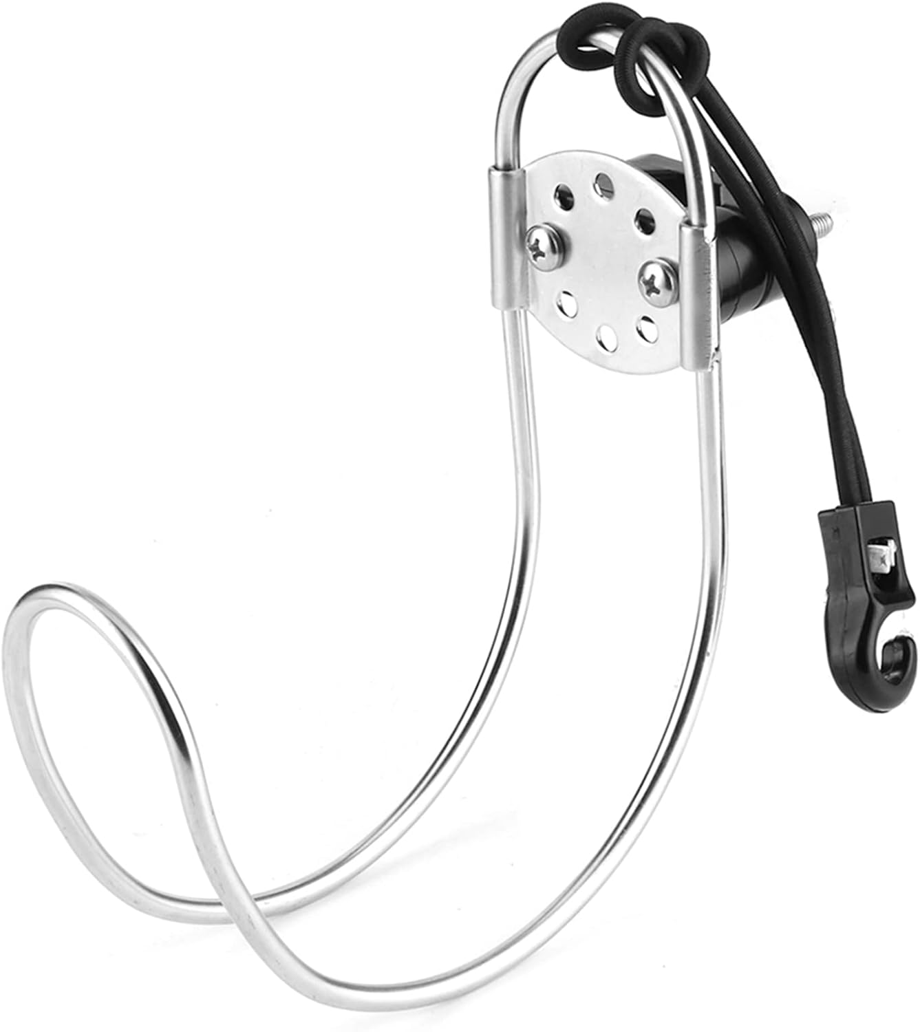 Boat Life – Soporte de anillo de almacenamiento de anillo de acero inoxidable sólido de 4.5 pulgadas, soporte de anillo de boya salvavidas de ángulo