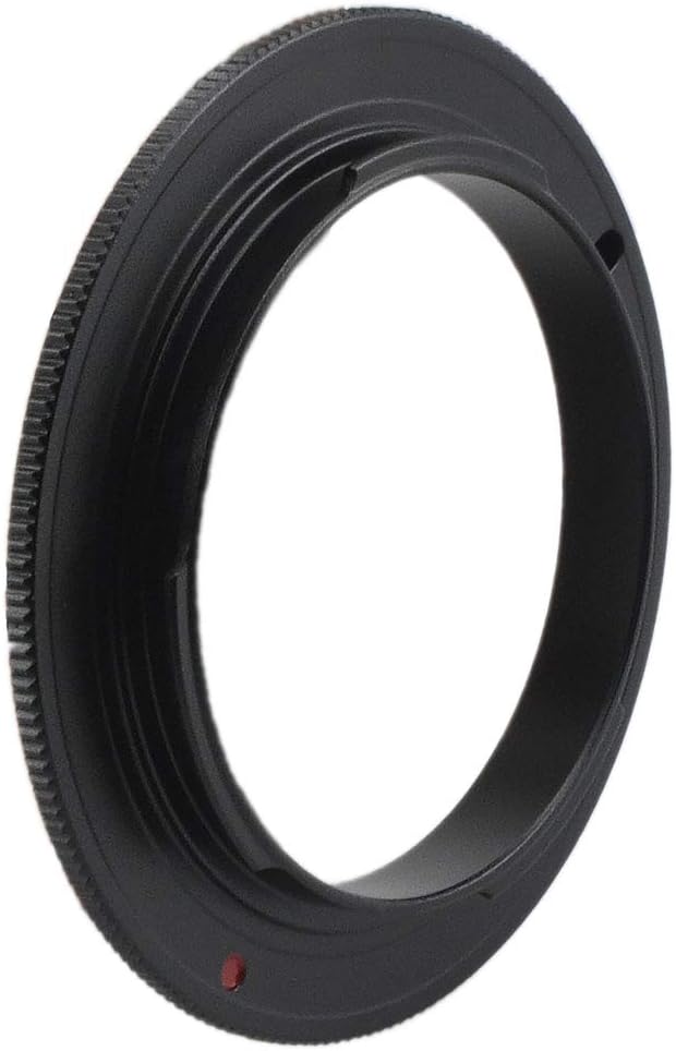 Anillo inverso de lente macro NEX de 2.047 in a NEX compatible con Sony A9 A7 A7s A7R A7II A7RII A7SII A6300 A5100 A6000 A5000 A3000 NEX-5T NEX-3N
