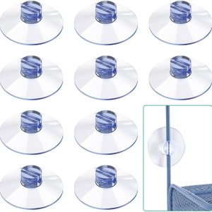 Shower Caddy Connectors Suction Cups for Bathroom, Heavy Strength Large Suction Cups Without Hooks Replacement Heavy Strength Clear Suction Cups (10 Shower Caddy Connectors Suction Cups for Bathroom, Heavy Strength Large Suction Cups Without Hooks Replacement Heavy Strength Clear Suction Cups (10