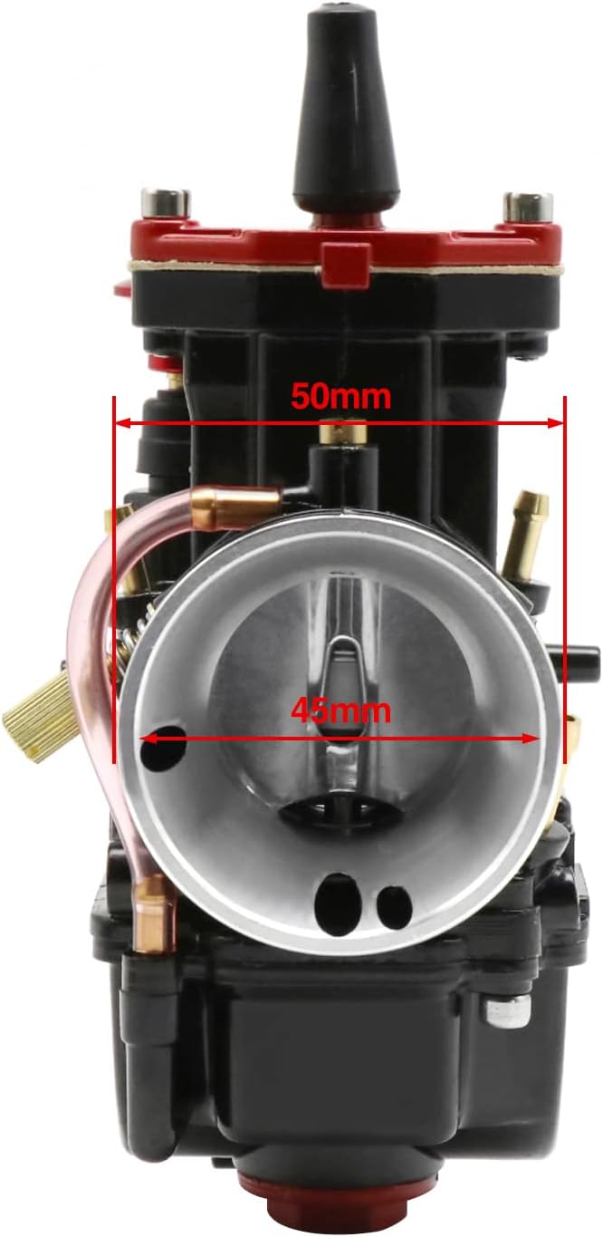 PWK – Carburador de carreras de 1.181 in universal para motor de 100 cc a 160 cc 2T 4T motos scooters Dirt Bike Motocross ATV Quad Off Road (1.181