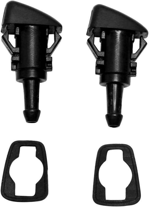 ZHParty – Juego de 2 boquillas de limpiaparabrisas delantero para manoplas 06-12 Eclipse, 96-06 Galant, reemplaza al OEM # 8265A047,8265A048