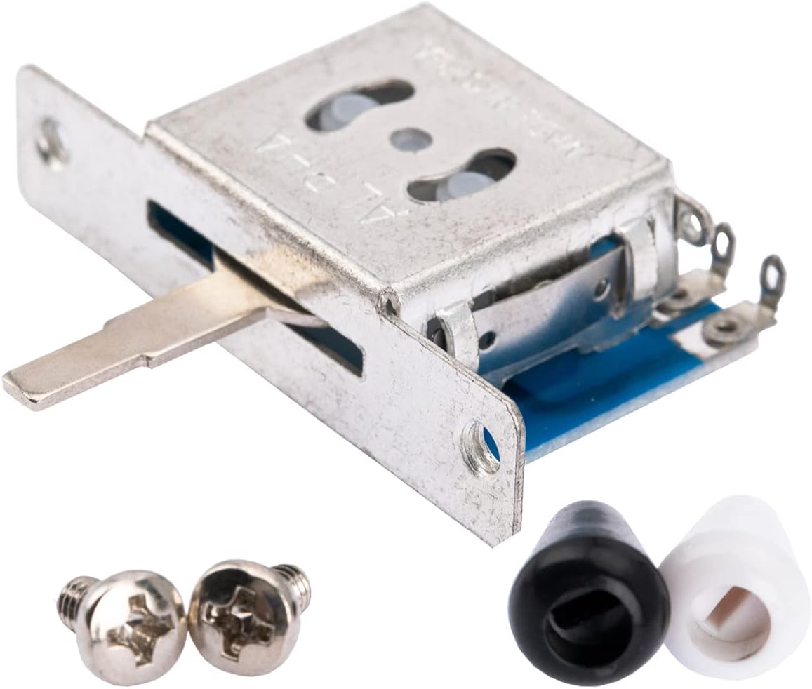 Interruptor de palanca selector Alpha de 3 vías para guitarra eléctrica estilo Tele de importación