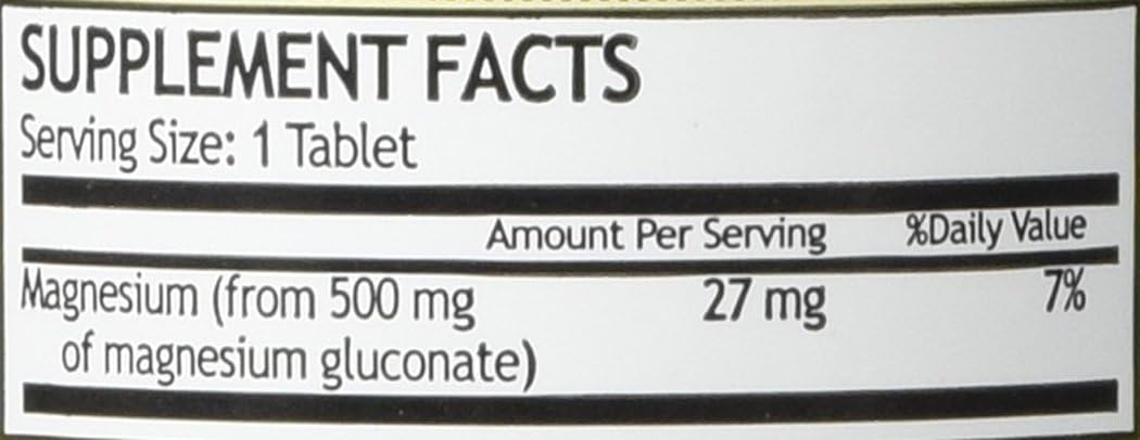 Gluconato de magnesio 500 mg 90 Tb – de Windmill (paquete de 2)