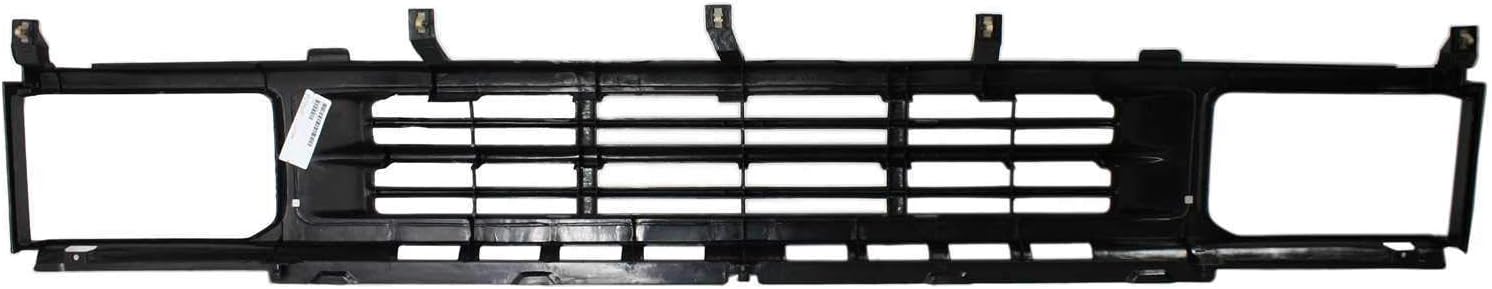 Evan-Fischer – Conjunto de rejilla compatible con Nissan Pathfinder 1990-1995 de plástico pintado negro carcasa e inserto