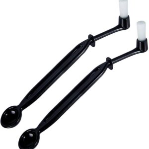 Limpiador de cepillos para máquina de café, cepillo de nailon para máquina de café expreso, herramienta de limpieza de café con cuchara para Limpiador de cepillos para máquina de café, cepillo de nailon para máquina de café expreso, herramienta de limpieza de café con cuchara para