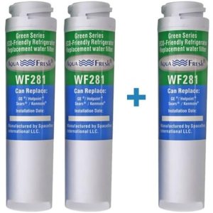 Aqua Fresh GSWF Filtro de agua para refrigerador, compatible con GE GSWF Smart Water 238C2334P001, 46-9914 (paquete de 3) Aqua Fresh GSWF Filtro de agua para refrigerador, compatible con GE GSWF Smart Water 238C2334P001, 46-9914 (paquete de 3)