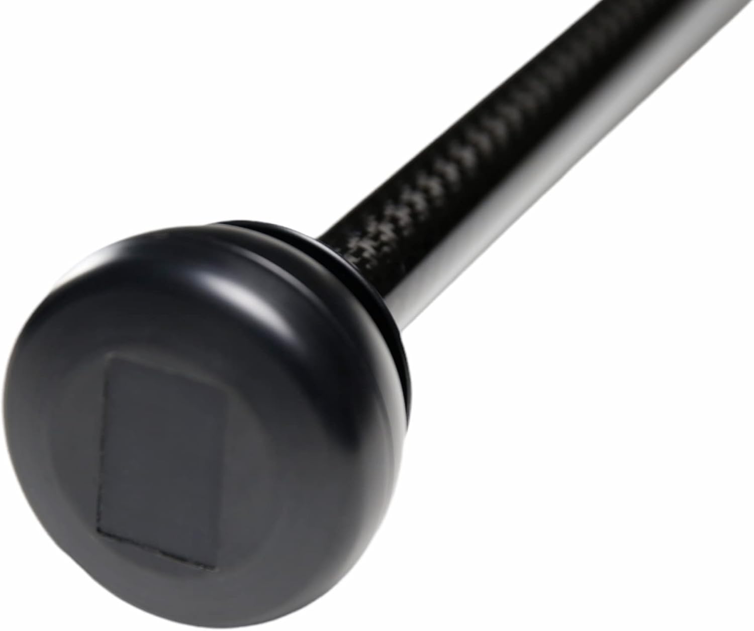 Poste de Fibra de Carbono para Sensor de Viento  13.0 in o 3.3 ft  Fibra de Carbono 3k 200, Aluminio. (Polo de Fibra de Carbono 13.0 in)