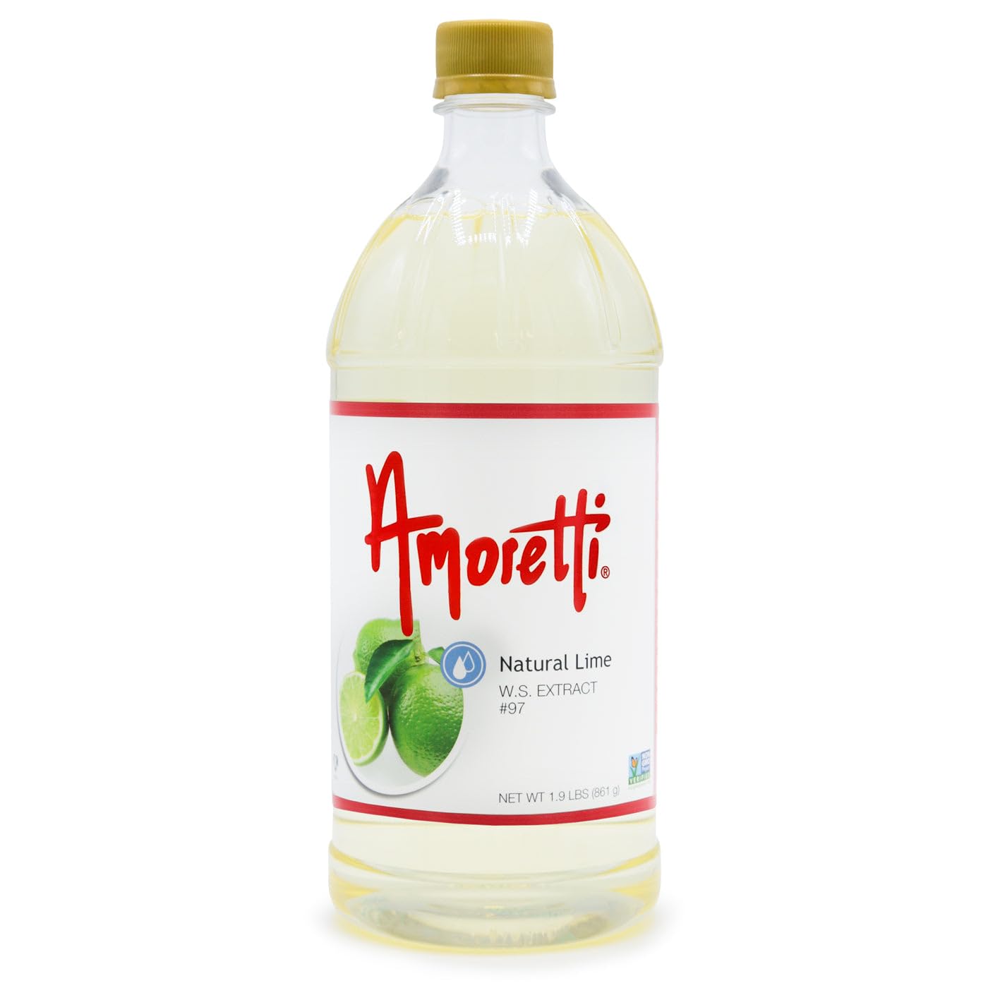 Amoretti – Extracto de lima natural soluble en agua, 2 onzas, altamente concentrado y perfecto para pastelería, salado, elaboración de cerveza y