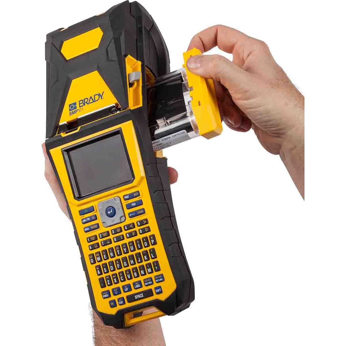 Brady Cinta para impresora (M61-R4410-WT) – Cinta de la serie R4400 para impresoras BMP61, M610 y M611. 2 pulgadas de ancho x 75 pies de largo,