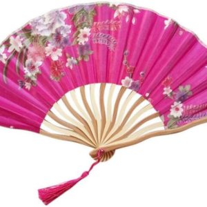 Original Hand Fan Folding, Decorative Folding Fans Fashion Floral Bamboo Fans with Tassel Rose Red Chinese Silk Fans Elegant Handmade Spanish Fan Original Hand Fan Folding, Decorative Folding Fans Fashion Floral Bamboo Fans with Tassel Rose Red Chinese Silk Fans Elegant Handmade Spanish Fan