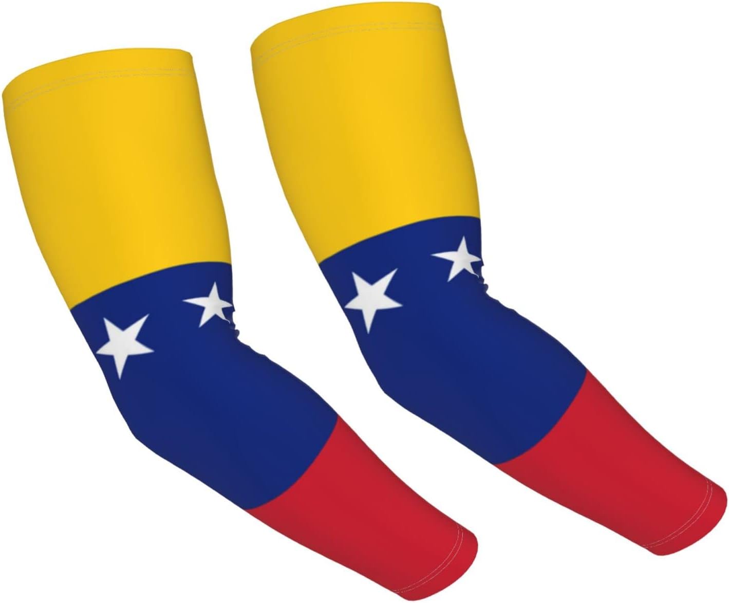 Manga de compresión para hombre y mujer, manga de protección de la bandera de Venezuela, mangas de protección para tatuajes, mangas de brazo para