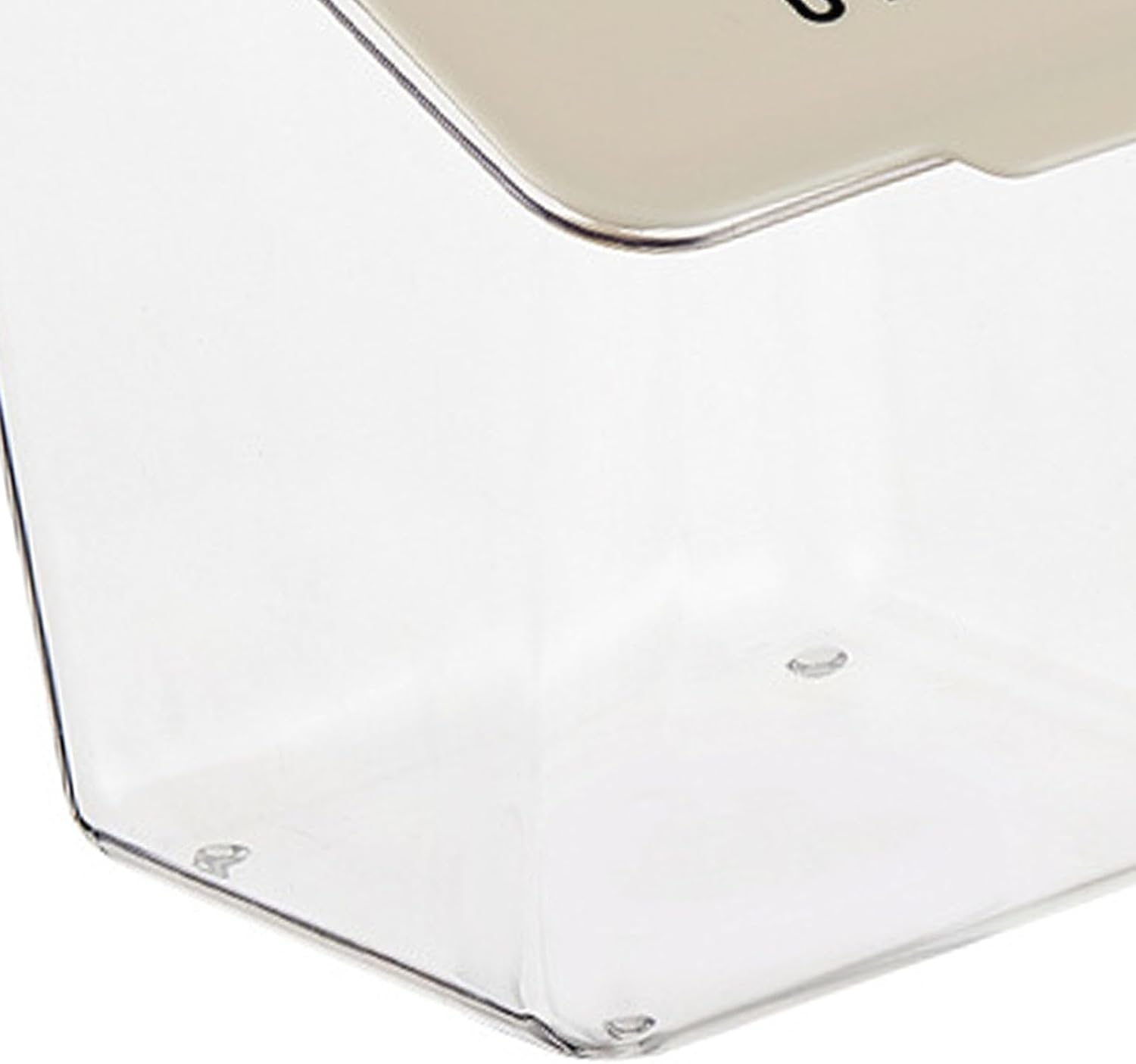Contenedor de ajo montado en la pared, cebolla, ajo, hogar, para conservación, montado en la pared, transparente para elegantes tarros de ajos (1