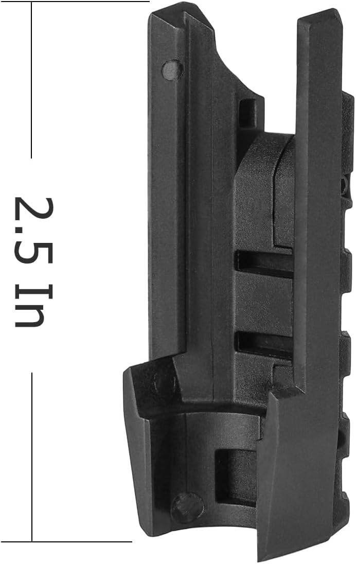 Zzhununt Adaptador de riel de aplicación Sig P365XL Picatinny de 4 ranuras para Sig P365XL Wilson Combat P365 XL Negro