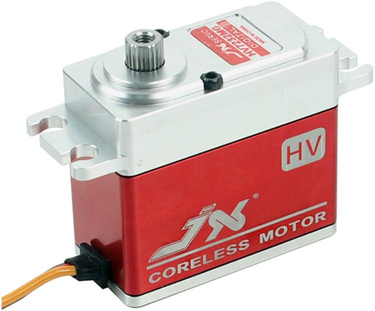 JX Servo PDI-HV7232MG 70.5 lbs Gran Torque 180 grados de alto voltaje Digital sin núcleo servo para DIY RC helicóptero Drone piezas (solo servo)