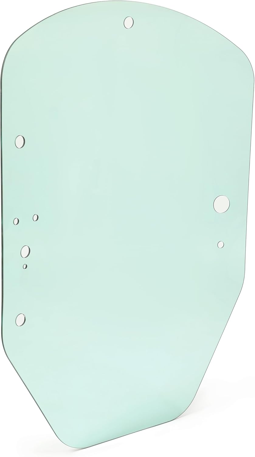 KUAFU Cristal para puerta de cabina compatible con John Deere 318E 320E 320G 323E 324E 324G 325G 326E 329E 330G 331G 332E 332G 333E 333G – Cargador