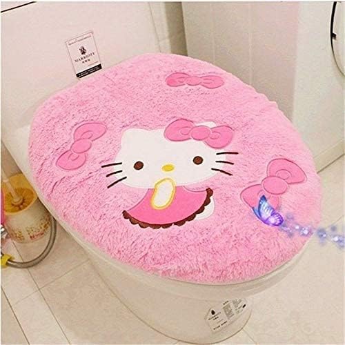 ONEAM Art – Juego de 4 fundas de baño, diseño de Hello Kitty