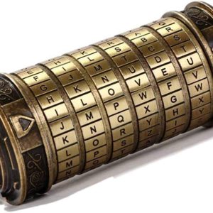 Cryptex Da Vinci Code Mini cajas de rompecabezas con cerradura Cryptex con compartimentos ocultos aniversario día de San Valentín regalos románticos Cryptex Da Vinci Code Mini cajas de rompecabezas con cerradura Cryptex con compartimentos ocultos aniversario día de San Valentín regalos románticos