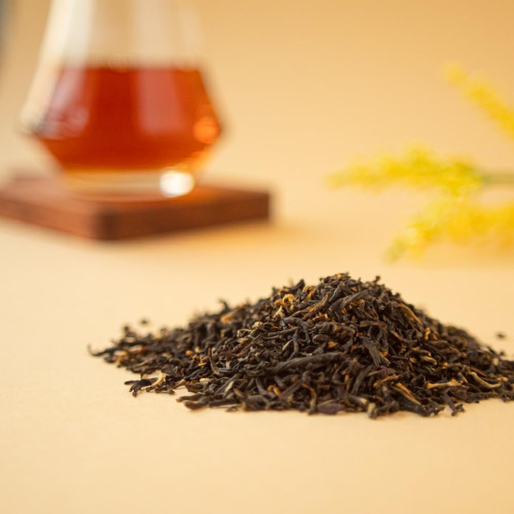 Organic Positively Tea Company, Té negro Yunnan, hoja suelta, 4 onzas