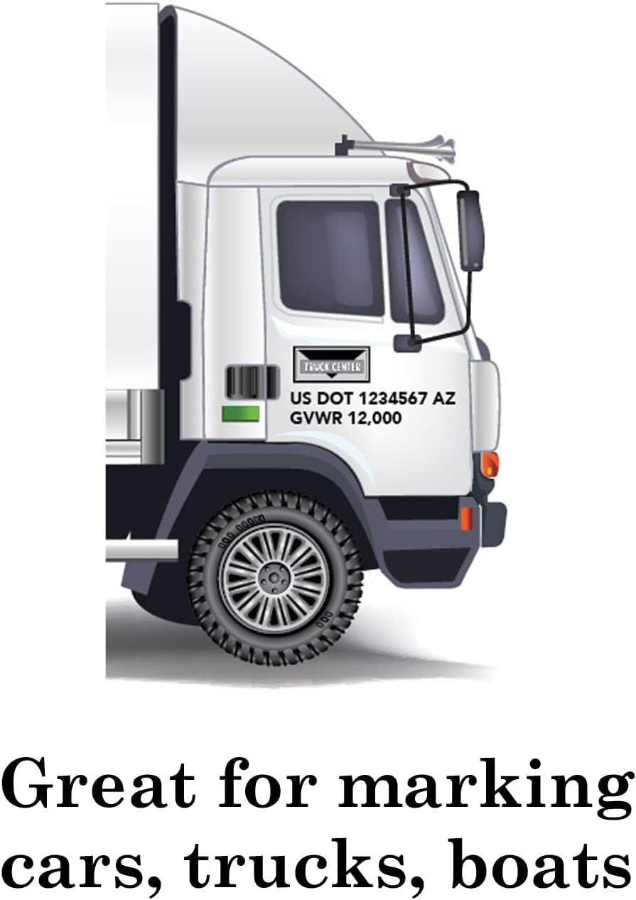 Curb N Sign – Adhesivo de números para buzón, calcomanías de vinilo prémium para el hogar, números reflectantes de casa para buzón, puerta
