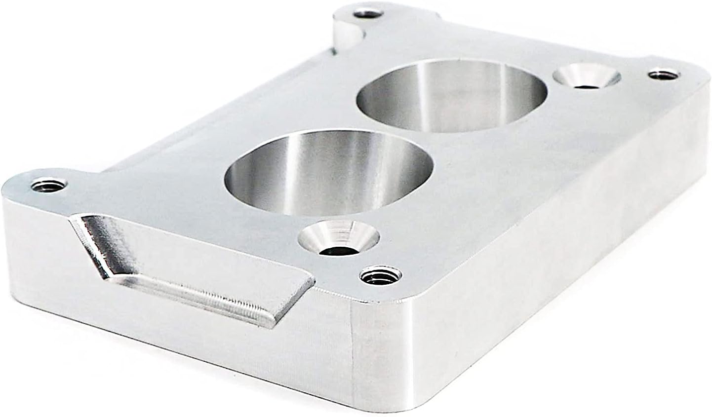 El adaptador del colector de admisión para TBI adapta un bloque pequeño 1.75 “de diámetro interior del cuerpo del acelerador de inyección de 1” de