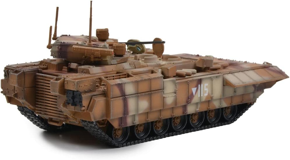 Motor city classics Vehículo de combate de infantería pesada T-15 Armata a escala 172 – Blanco 115″ – 12175PD – Panzerkampf