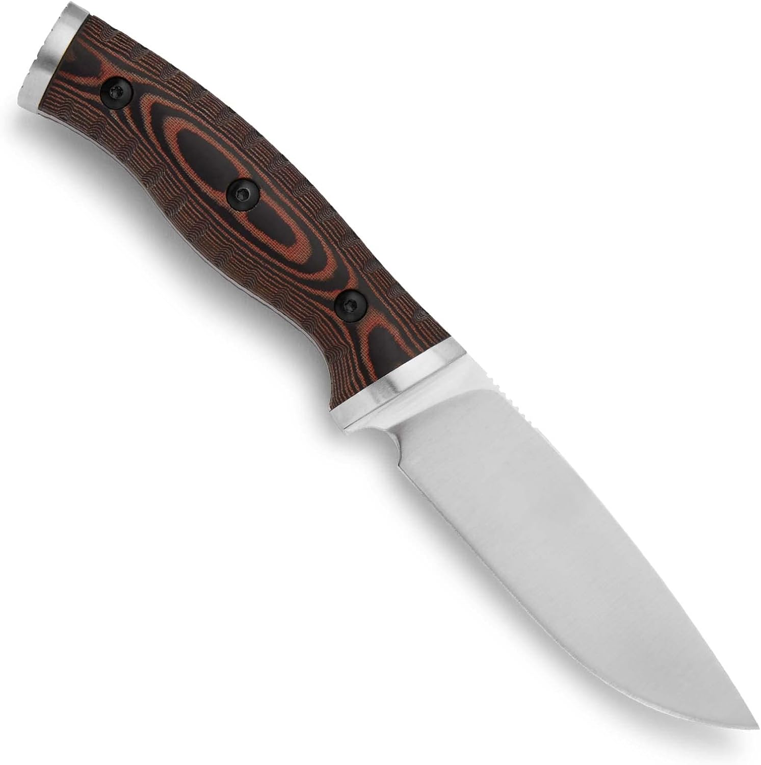 Buck Knives 853 Cuchillo de supervivencia de hoja fija Selkirk pequeño con funda de nailon