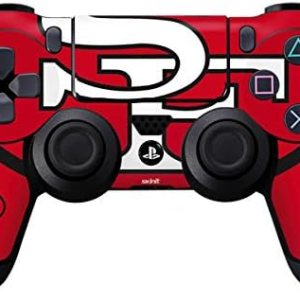 Skinit CalcomanÃa para juegos compatible con el controlador de PS4, diseño de logotipo retro de San Francisco 49ers de la NFL con licencia oficial Skinit CalcomanÃa para juegos compatible con el controlador de PS4, diseño de logotipo retro de San Francisco 49ers de la NFL con licencia oficial