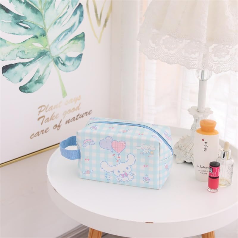 Bonita bolsa de aseo de viaje para mujeres y niñas, kit de Dopp colgante de gran capacidad, bolsa de cosméticos resistente al agua, bolsa de