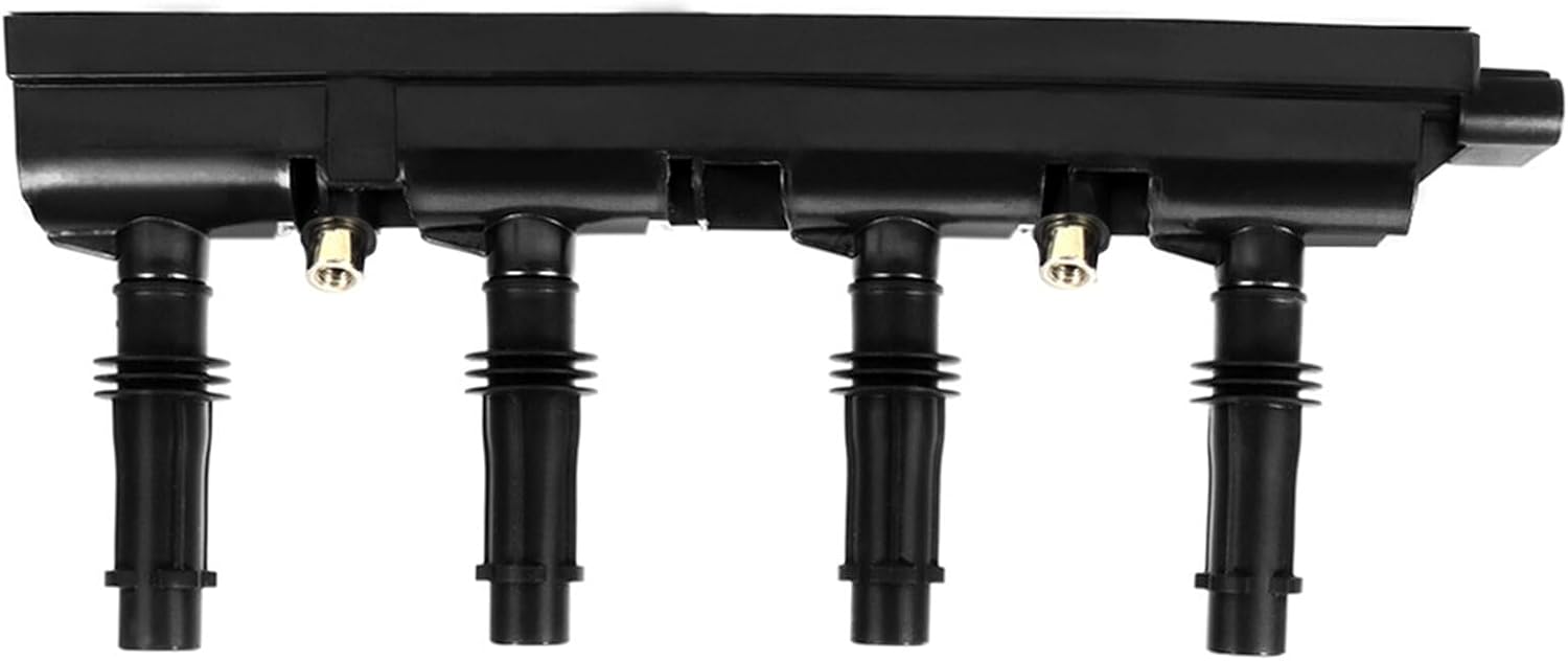 ECCPP Bobinas de encendido UF669 1 con 4 bujías de iridio para Chevrolet 2011-2015 Cruze 1.4L, 2016 Cruze Limited 1.4L, 2012-2020 Sonic 1.4L,