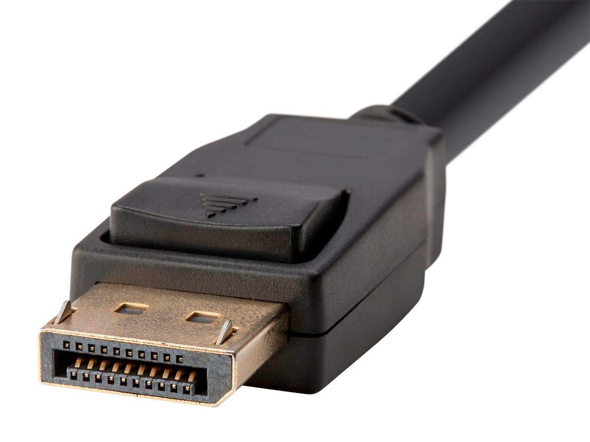 Monoprice 115888 – Cable Mini DisplayPort 1.2 a DisplayPort de 1.5 pies, compatible con 4K, compatible con video 3D, serie seleccionada, color negro